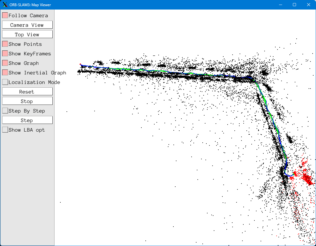 ORB-SLAM3 Map Output